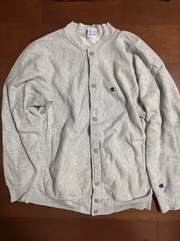 90's Champion Reverse Weave 스냅 가디건