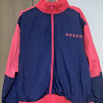 DESSE 네이비/핑크 자켓 팬츠 세트