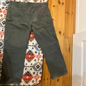 Dickies 워크 팬츠 그레이 멀티 포켓