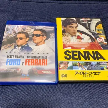 포드 VS 페라리 Blu-ray + 아일톤 세나 DVD