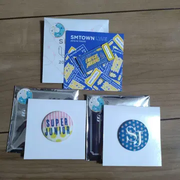 슈퍼주니어 SMTOWN 캔뱃지 핀 배지 3개 세트