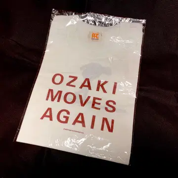 오자키 유타카 OZAKI MOVES AGAIN 1987 티셔츠
