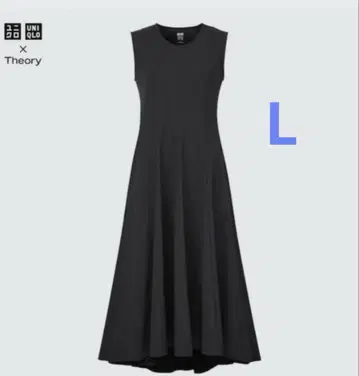 UNIQLO x Theory 울트라 스트레치 플레어 롱 원피스