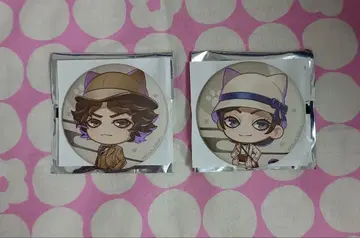 라이도 초력병단기담 난자타운 콜라보 캔뱃지 세트 나루미 타에