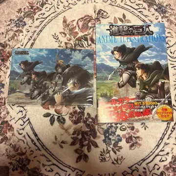 진격의 거인 ANIME ILLUSTRATIONS 클리어 파일 포함