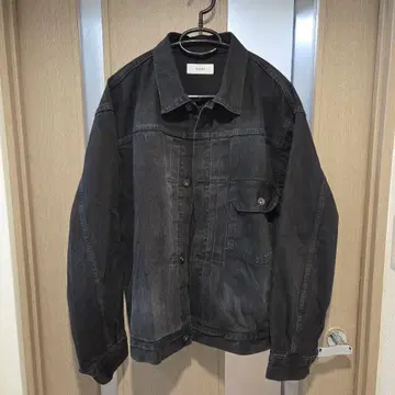 marka 데님 자켓 블랙