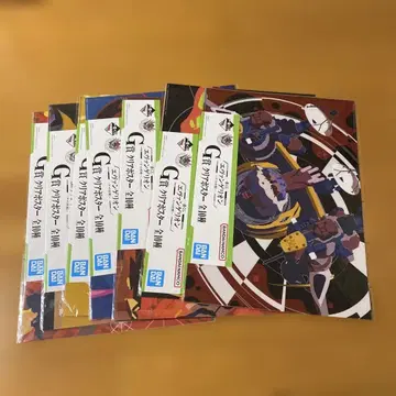 제일복권 신세기 에반게리온 G상 클리어 포스터 7점