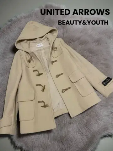 UNITED ARROWS 화이트 더플 코트