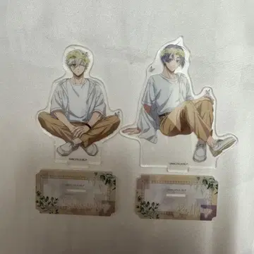 블루 록 아크릴 스탠드 나기 레이오 flower crown