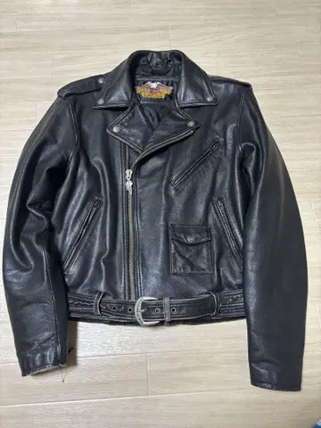 Harley-Davidson 더블 라이더 자켓 블랙