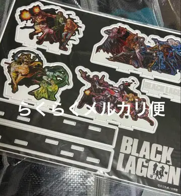 BLACK LAGOON 블랙라군 아크릴 디오라마 아크릴 스탠드