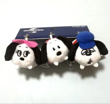USJ 한정판 스누피 벨 올라프 봉제 인형 참 세트 새상품