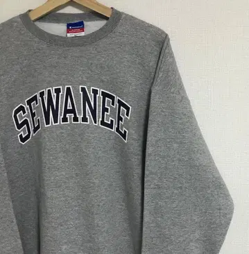 초레어 2톤 리브 90s 챔피온 칼리지 맨투맨 그레이 리버스