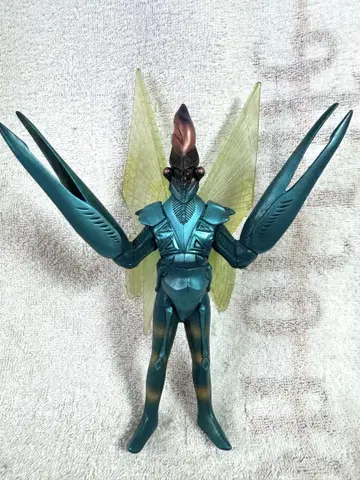 [레어] 울트라맨 파워드 사이코 발탄 깃털 포함 소프트 비닐