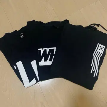 릴화이트 후드티 긴팔T 반팔 3종 세트 LILWHITE(dot)