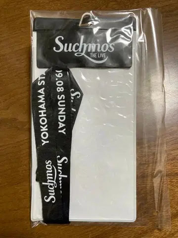 Suchmos 넥스트랩 티켓 케이스 미개봉 미사용