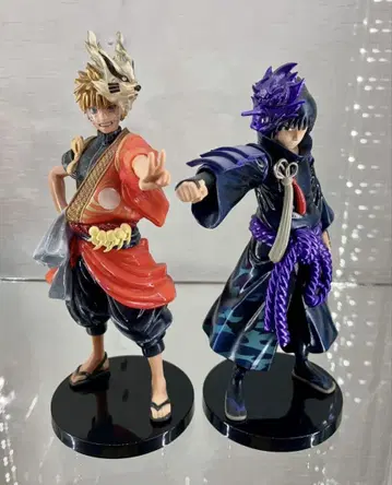 리페인트 NARUTO 나루토 질풍전 우즈마키 나루토 우치하 사스케 피규어