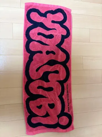 YOASOBI 초현실 라이브 타월 2024 핑크