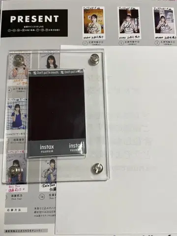 히나타자카46 쇼겐지 요코 친필 사인 폴라로이드