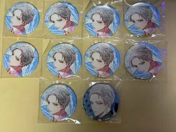 큐피파라 비주얼 팬북 캔뱃지 쉘비 스네일 10점