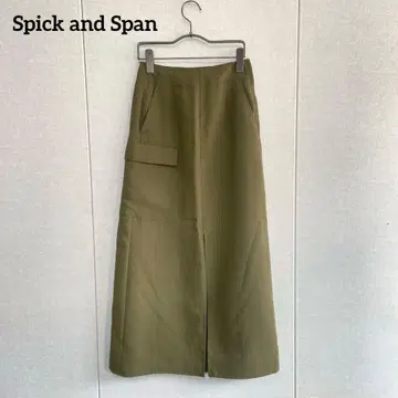 새상품급 스픽 앤 스팬 카고풍 스커트 타이트 스커트