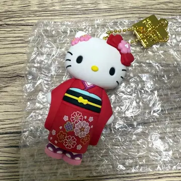헬로키티 기모노 키링