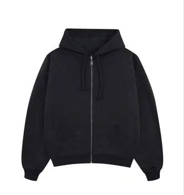 언노운 후드티 블랙