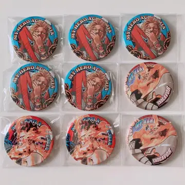 히로아카 컬렉션 캔뱃지 콜캔 호크스 엔데버 9개 세트