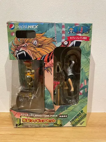 [원피스] 루피 초파 세븐일레븐 한정판 피규어 2종 세트