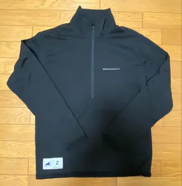 DESCENDANT SPUR BLOCK FLEECE 하프 지퍼 플리스