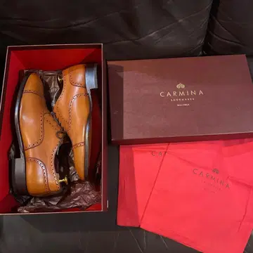 CARMINA 브라운 드레스 신발