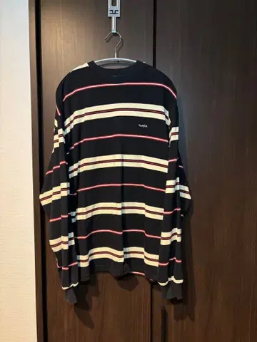 nautica 멀티 보더 롱 T셔츠
