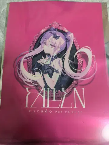 FALLEN rurudo POP UP 랜덤 A4 클리어 포스터 이브