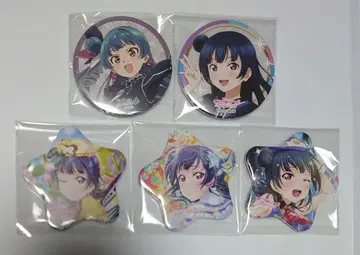 러브 라이브 선샤인 환일의 요하네 요하네 요시코 캔뱃지 별 모양 캔뱃지