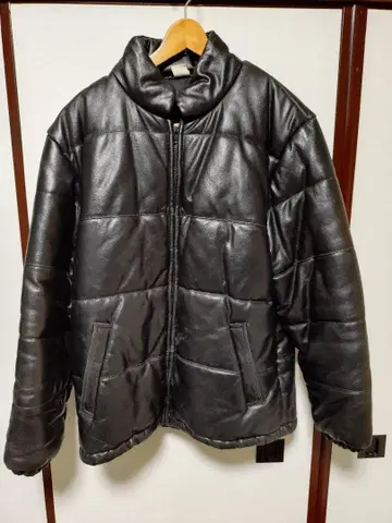 NCB 합성 피혁 퀼팅 자켓