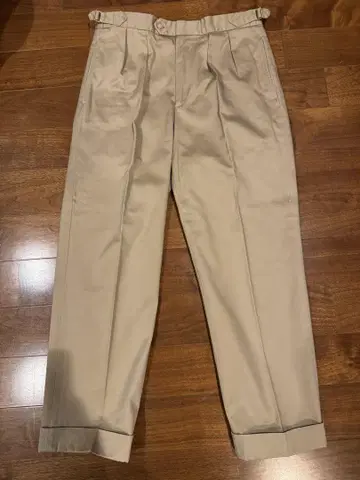 BARRY BRICKEN / 2Pleats Style khaki