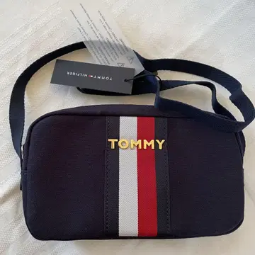 [새상품] 타미힐피거 네이비 트리코 미니 숄더백