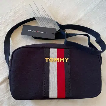 [새상품] 타미힐피거 네이비 트리코 미니 숄더백