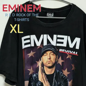 EMINEM 티셔츠 블랙 XL ROCK OF THE T-SHIRTS