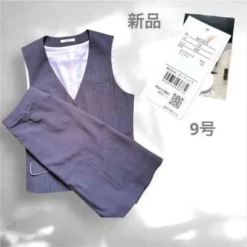 스트라이프 스커트 수트 상하의 9호