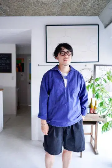 프렌치 빈티지 피셔맨 스모크
