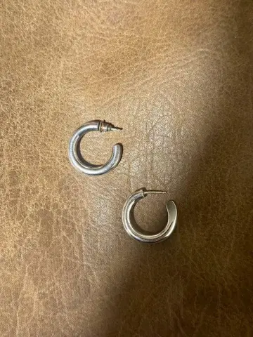 WAKAN SILVER SMITH 귀걸이 (양쪽 귀) 캐치 한쪽 분실