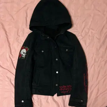 에드하디 블루종 y2k 락 스타일 갸루 스타일