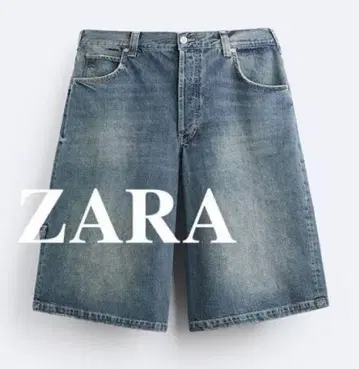 ZARA 다크 블루 숏팬츠 5 포켓