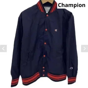 Champion 챔피언 나일론 자켓 M 가을/겨울 네이비 블랙