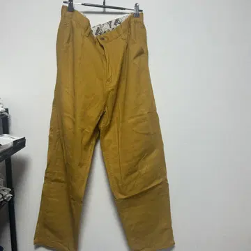 BEN DAVIS XL 머스타드 치노 팬츠