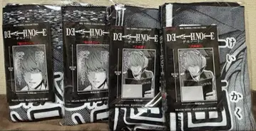 DEATH NOTE 명 시계 부품 타월 4세트 데스노트 프라이스