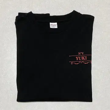 초특급 유키 T.I.M.E 롱티 BlackxRed XL 사이즈