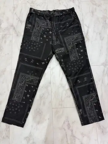 RAGEBLUE 반다나 패턴 와이드 팬츠 M 사이즈