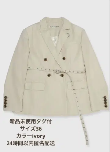 josemoon BELTED TAILORED JACKET